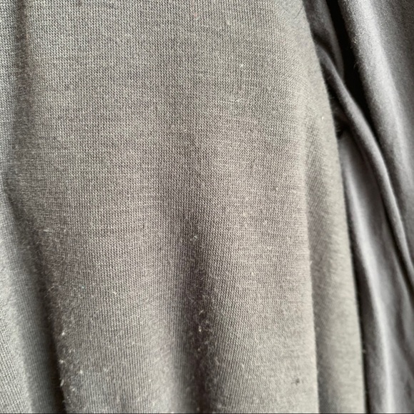 Lili & Q Blue Long Sleeve Button Up Tunic - Picture 6 of 6